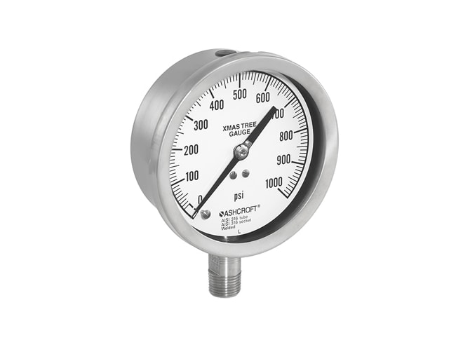 Ashcroft 1020S Christmas Tree Pressure Gauge