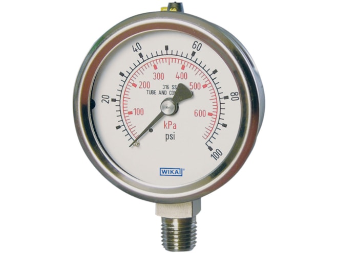 WIKA 232.54 and 233.54 Pressure Gauges