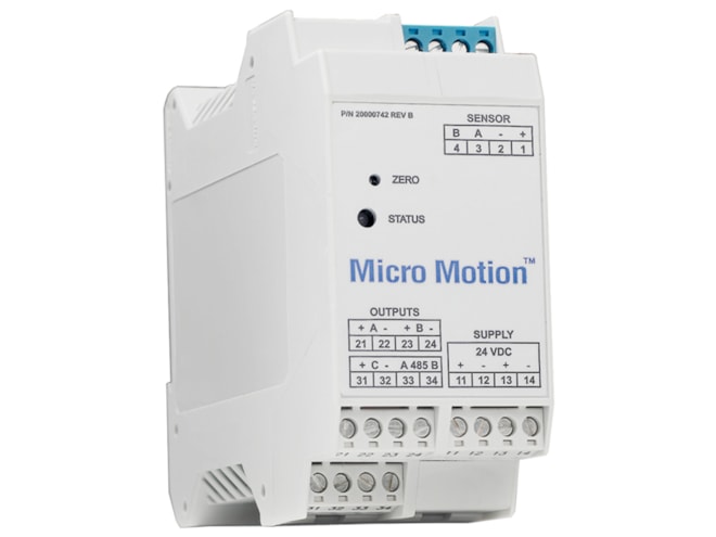 Micro Motion 2500 Multiple Variable Flow Transmitter