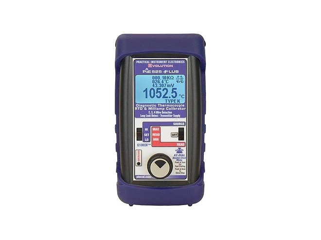 PIE 525 Plus Thermocouple & Milliamp Calibrator