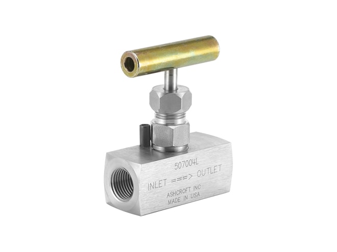 Ashcroft 7001L / 7004L Steel Needle Valve