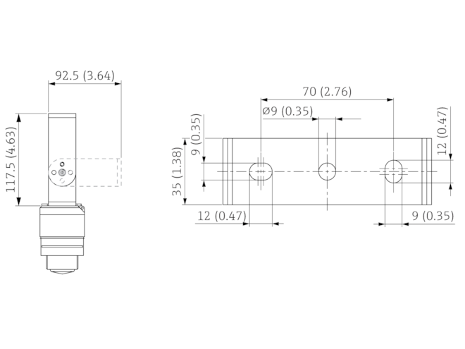 E+H 71325079 Mounting Bracket