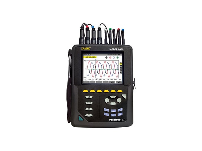 AEMC PowerPad III Model 8336 Power Quality Analyzers