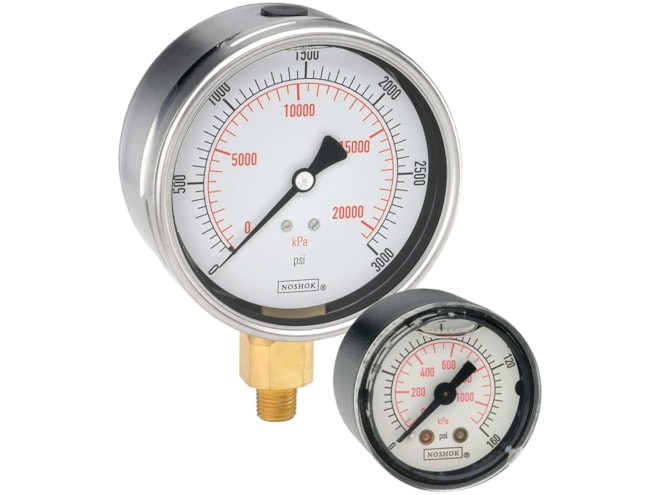 NOSHOK 900 Series Pressure Gauges