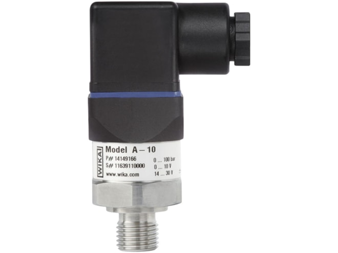 WIKA A-10 Pressure Transmitters