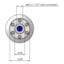 Optris K40 Flange Connection Head Specs