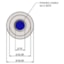 Optris K40 Flange Protective Window Specs