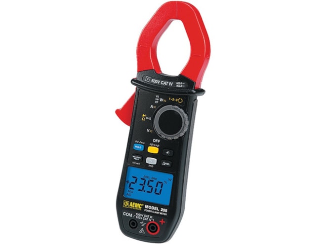 AEMC Model 205 Clamp On Meter