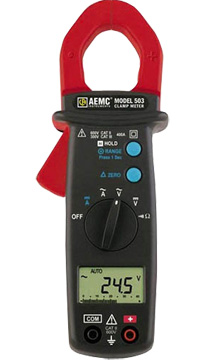 AEMC Model 503 Clamp-On Meter