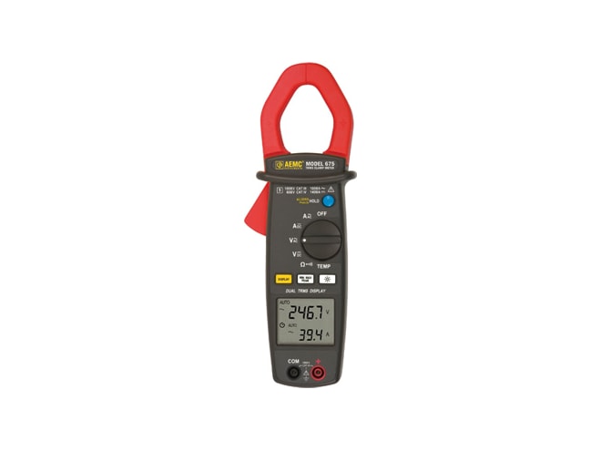 AEMC Models 670 / 675 Clamp On Meters