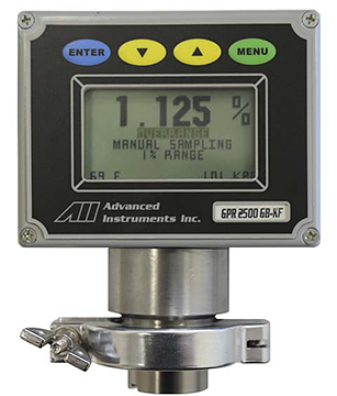 AII GPR-1500 GB / GPR-2500 GB Oxygen Monitors