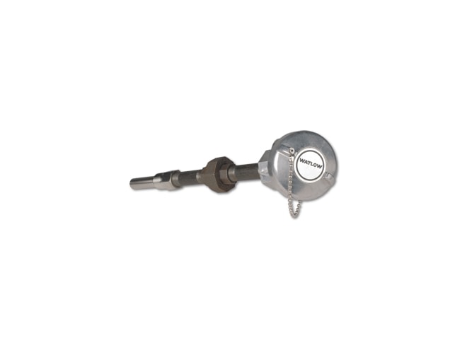 Watlow AT Style Mineral Insulated Thermocouple with Thermowell