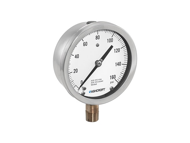 Ashcroft 1009 Analog Pressure Gauges