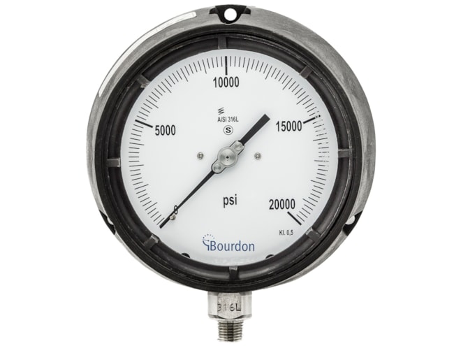 Bourdon AHG6 Series Pressure Gauge