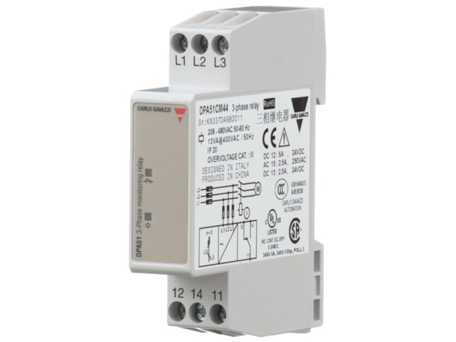 Carlo Gavazzi DPA51 Series Monitoring Relay