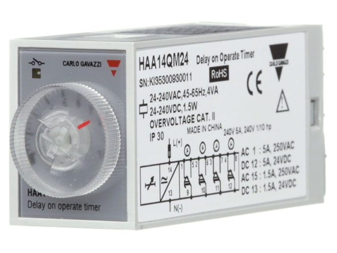 Carlo Gavazzi Type HAA Timer