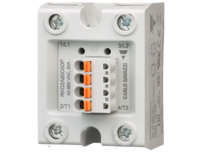 Carlo Gavazzi RKD2A23D50P 2-pole Solid State Relay