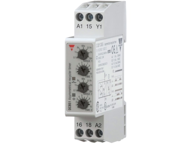 Carlo Gavazzi Type DCB51 Asymmetrical Recycler Timer