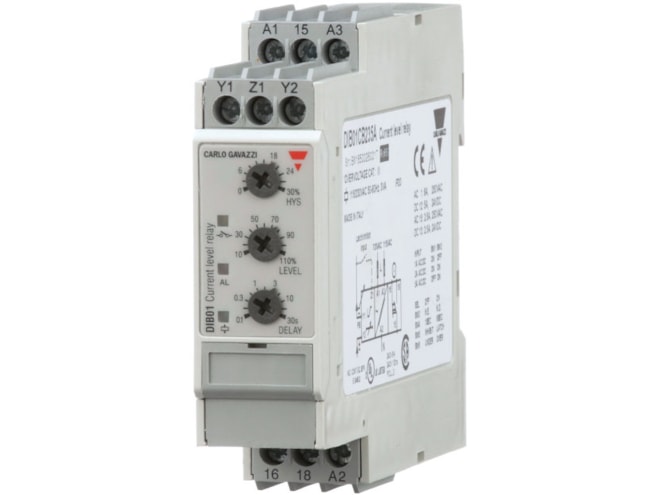 Carlo Gavazzi DIB01 / PIB01 Monitoring Relay