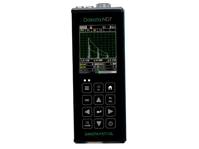 Dakota NDT FX71-DL Flaw Detector and Thickness Gauge