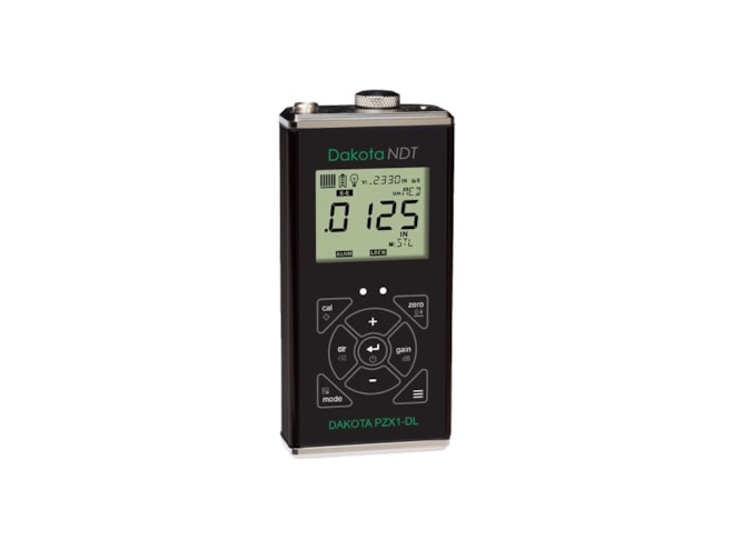 Dakota NDT PZX1-DL Series Precision Thickness Gauge