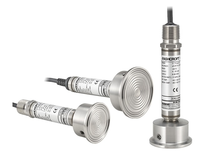 Ashcroft E2 Sanitary Pressure Transducer