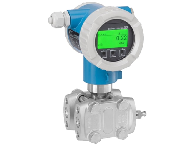E+H Deltabar PMD75B Differential Pressure Transmitter