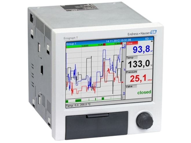 E+H Ecograph T RSG35 Universal Graphic Data Manager