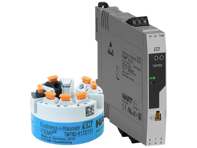 E+H iTEMP TMT82 Temperature Transmitter