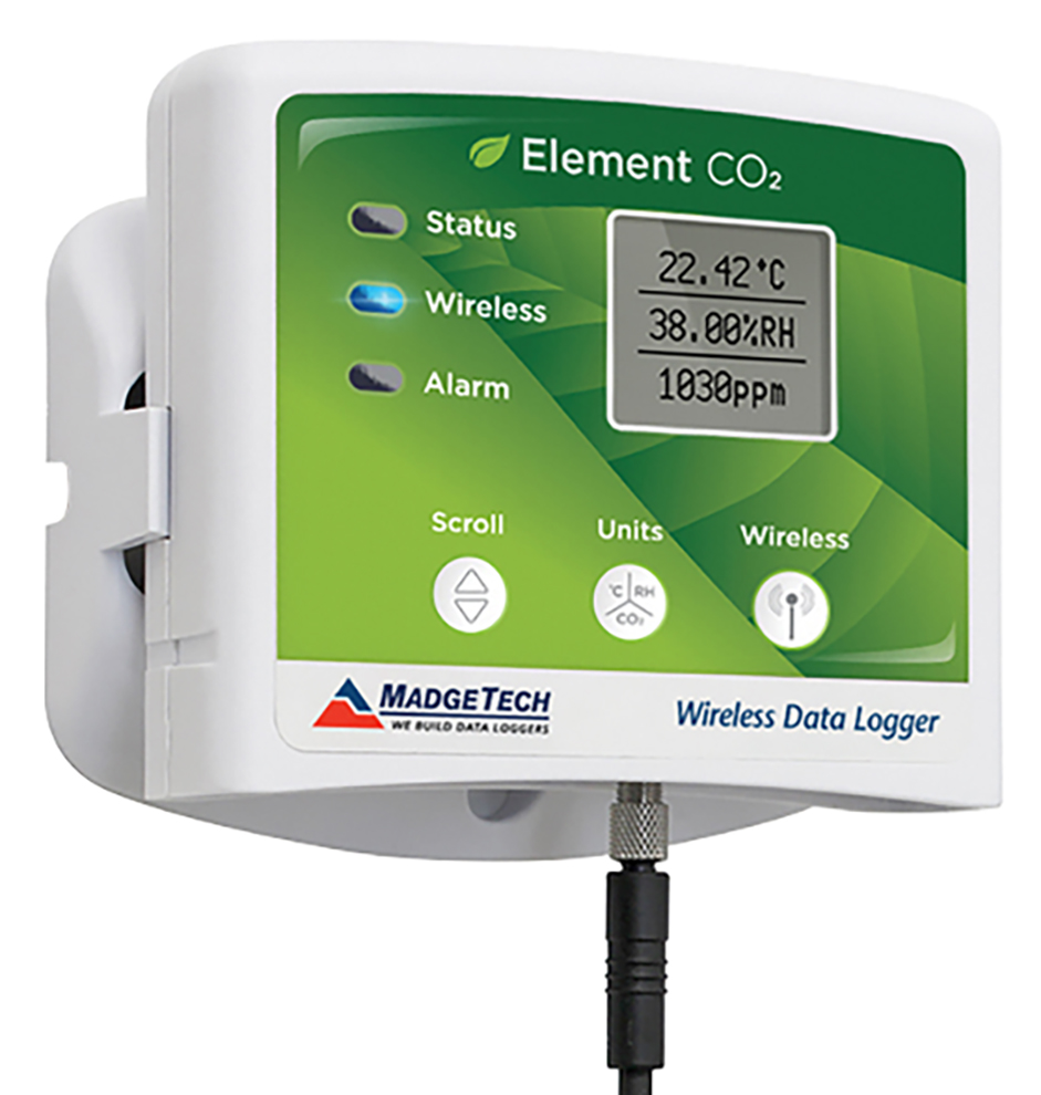 MadgeTech Element CO2 / RH / Temperature Data Logger