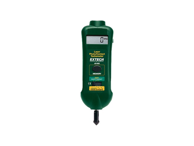 Extech 461895 & 461995 Combination Photo / Contact Tachometer