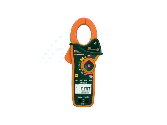 Extech EX820 Clamp Meter & IR Thermometer