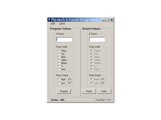 Flo-tech F5141 Programming Software Kit