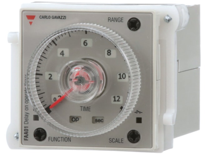 Carlo Gavazzi FAA01 / FAA08 Timer Delay