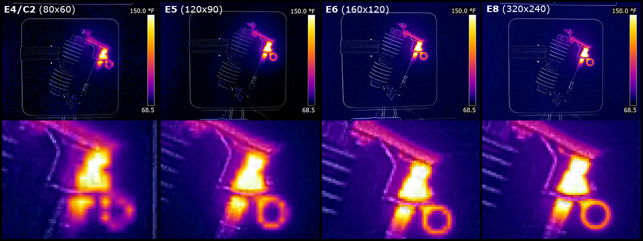 FLIR E8 Thermal Imaging Infrared Camera