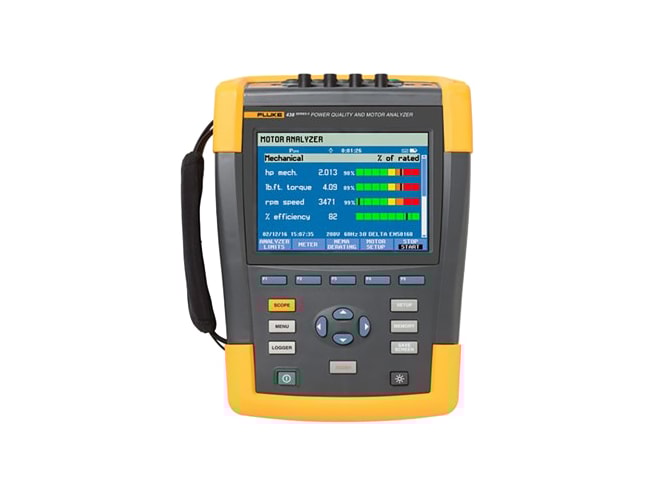 Fluke 438-II Power Quality & Motor Analyzer