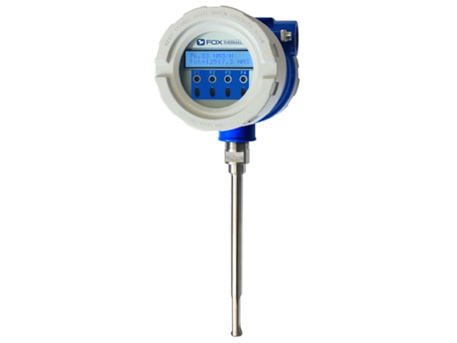Fox Thermal FT3 Mass Flow Meter & Temperature Transmitter