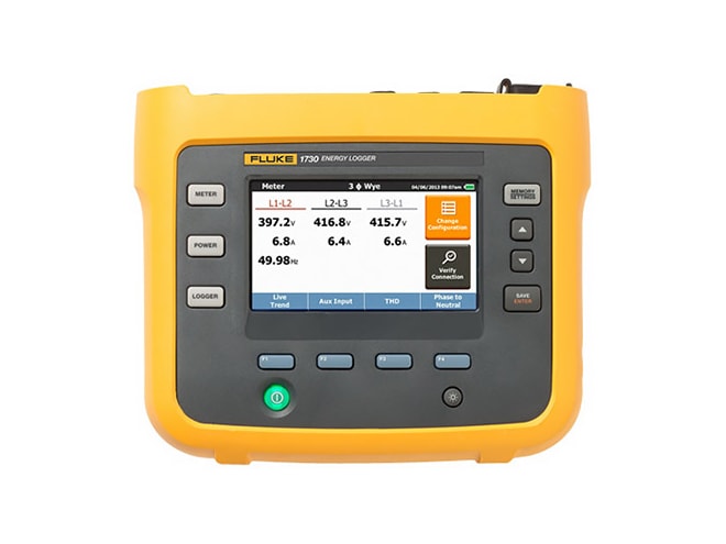 Fluke 1730 Three Phase Electrical Energy Logger