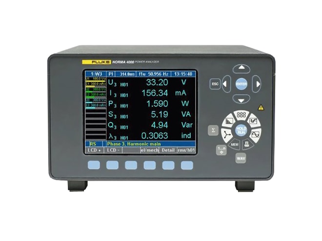 Fluke Norma 4000/5000 Power Analyzers