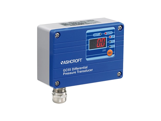 Ashcroft GC55 Wet/Wet Differential Pressure Transducer