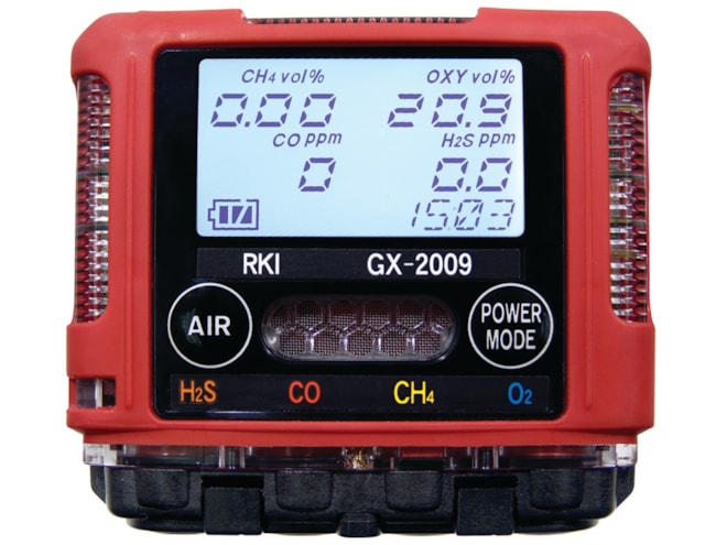 RKI Instruments GX-2009 MSHA Confined Space Monitor
