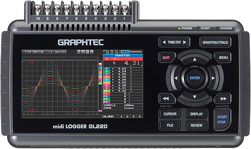 Graphtec GL220 Data Acquisition Data Logger