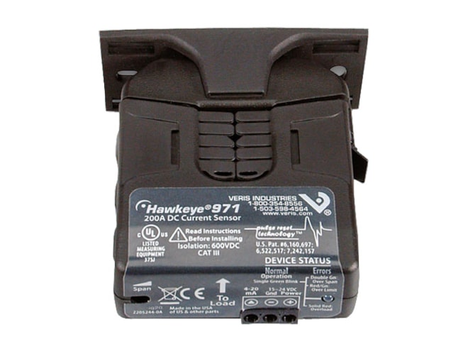 HOBO T-VER-971BP-200 Split-Core Bi-Polar DC Transducer