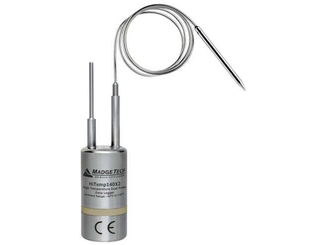 MadgeTech HiTemp140X2 Dual Probe Data Logger