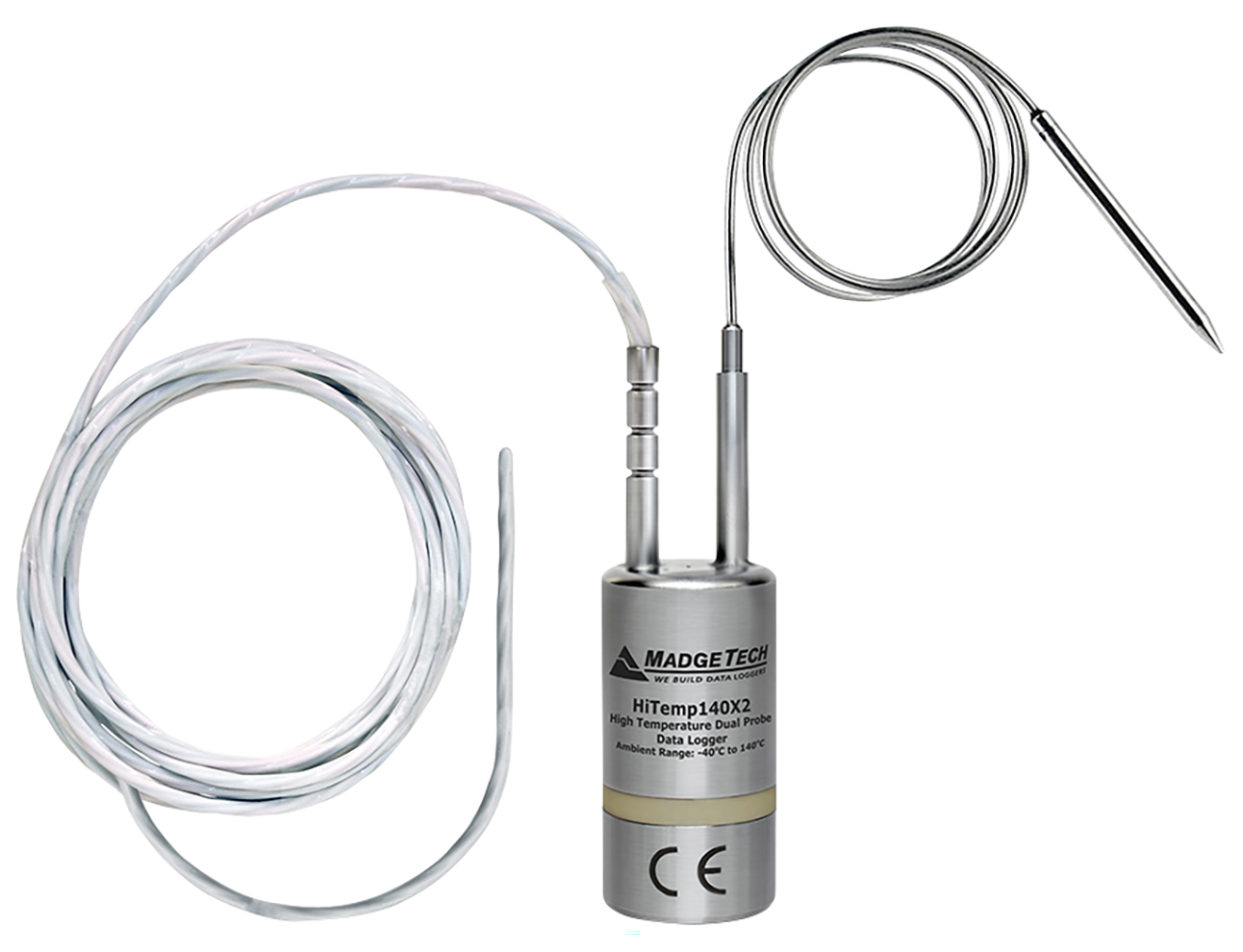 MadgeTech HiTemp140X2 Dual Probe Data Logger