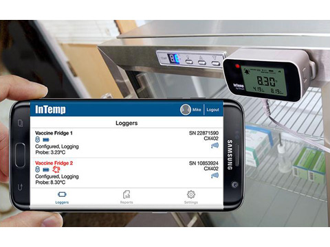 InTemp CX402-Tx Temperature Data Loggers