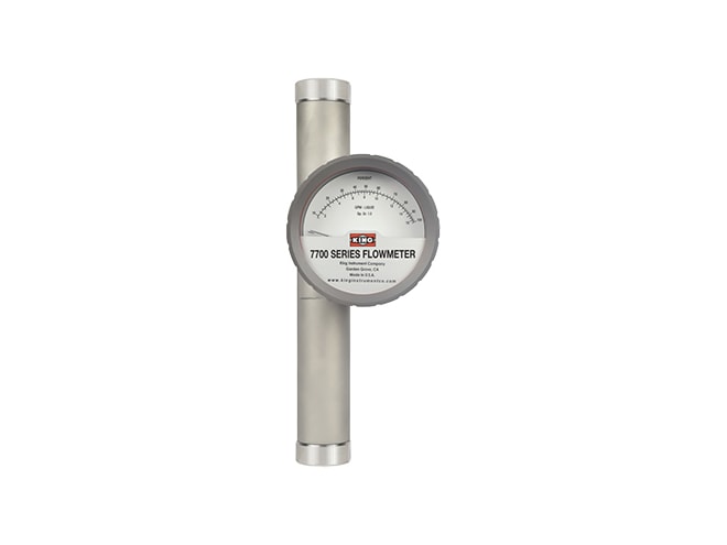 King Instrument 7710 Series Rotameter