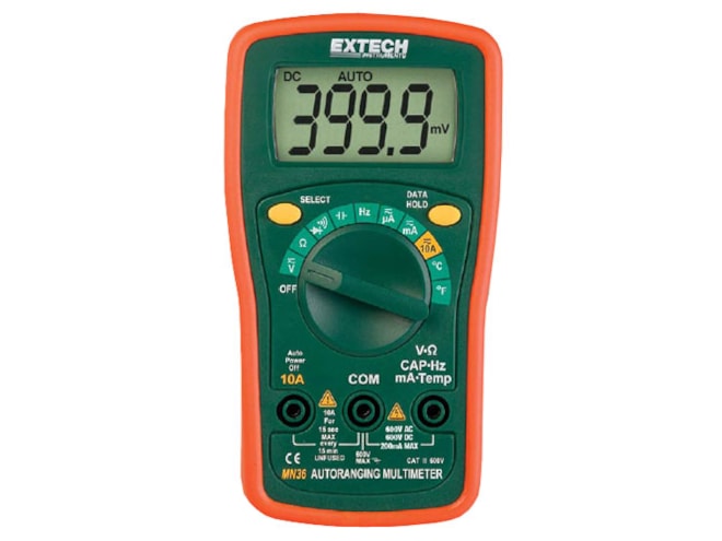 Extech MN35/36 Mini Digital Multimeters