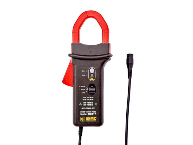 AEMC MR417 & MR527 AC/DC Current Probe