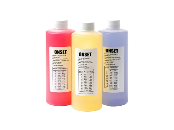HOBO MX2500 pH Calibration Solutions